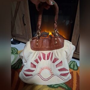 JUICY COUTURE SAMPLE LARGE AUTHENTIC VINTAGE Y2K RARE PURSE HAS MULRIPLE POCKETS